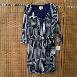 Donna Morgan Blouson Dress